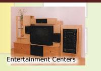 Entertainment Centers by Miles Clay Custom Furniture
